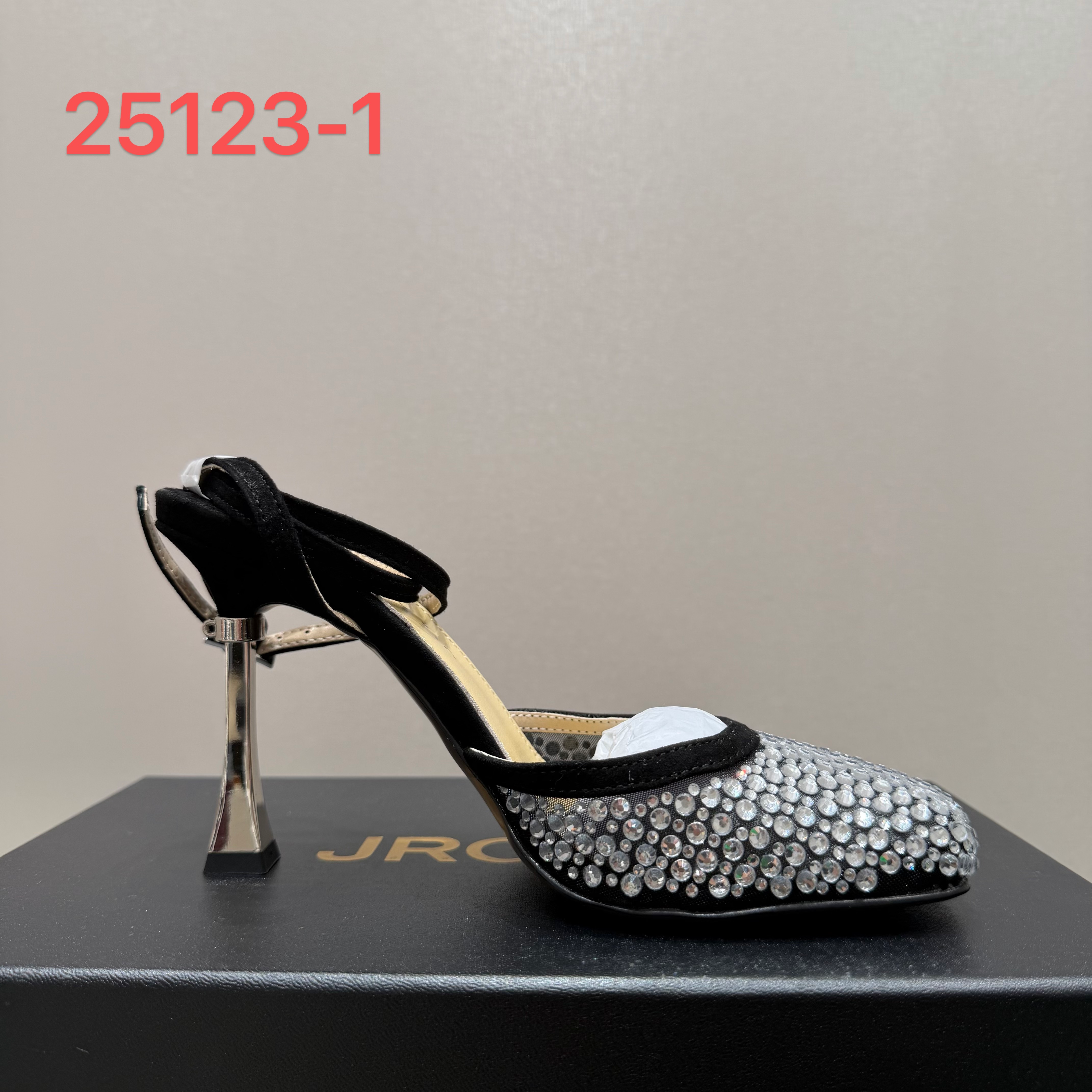 high-heeled sandals