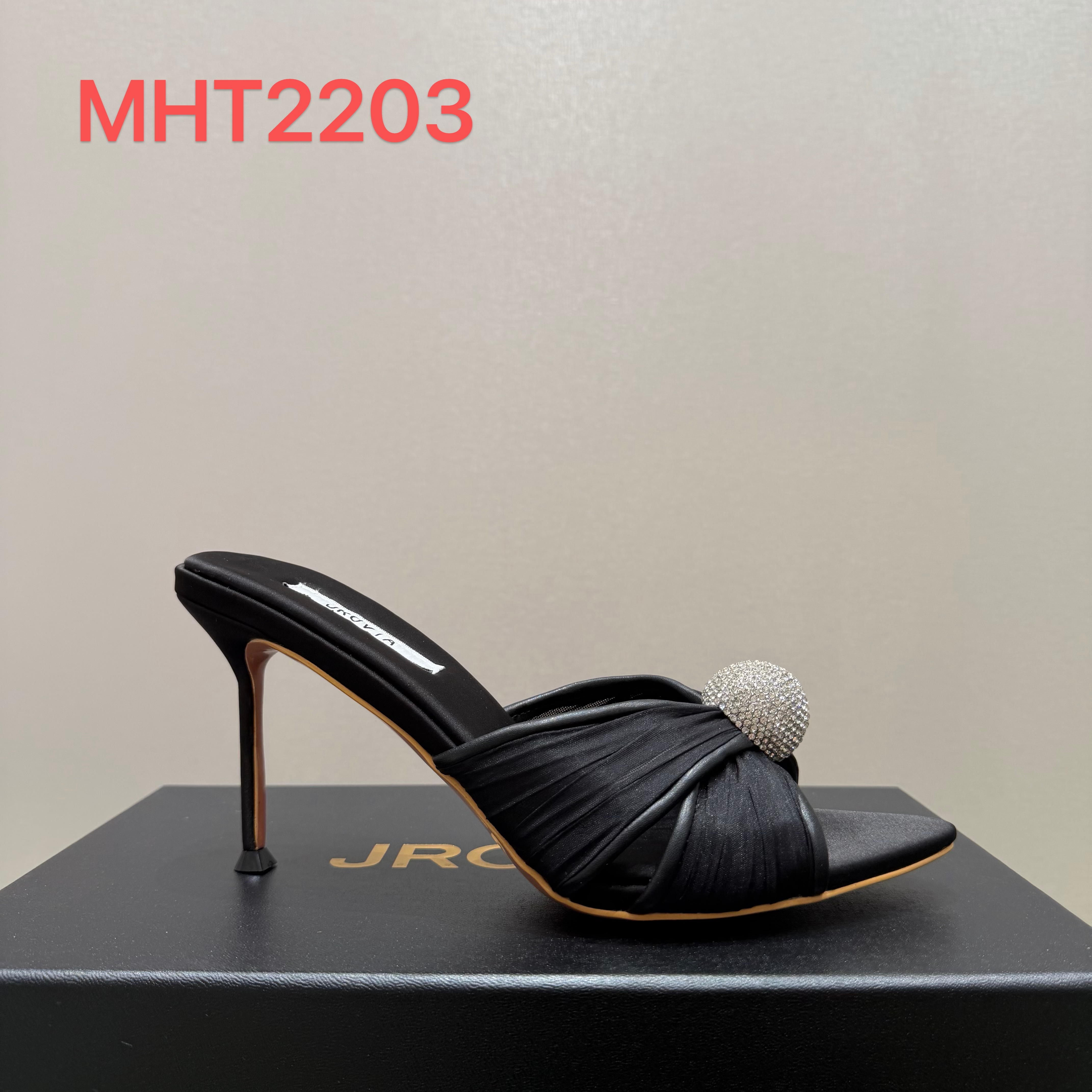 Stiletto Heel Mule Sandals